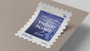 PTT'den Aliağa'ya özel posta pulu