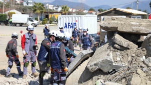 Seferihisar'da 'SAK' ekipleri afetlere hazır