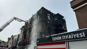 Tarihi çarşıda korkutan yangın