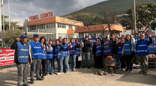Temel Conta Grevi 100. Gününde: "Kararlıyız, Haklarımızı Alana Kadar Direneceğiz!"