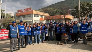 Temel Conta Grevi 100. Gününde: "Kararlıyız, Haklarımızı Alana Kadar Direneceğiz!"