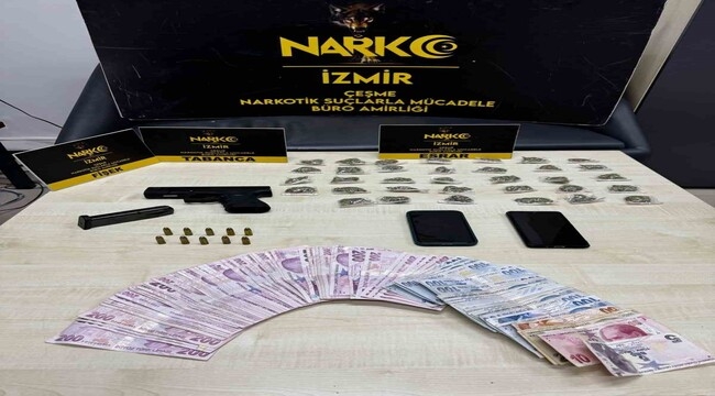 Ünlü tatil merkezi Çeşme'de zehir tacirlerine geçit yok: 5 tutuklama