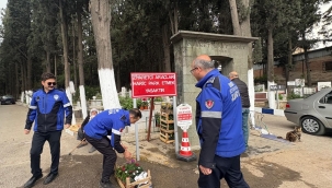 Zabıta ekipleri bayram tatilinin sakin ve huzurlu geçmesi için görev başında