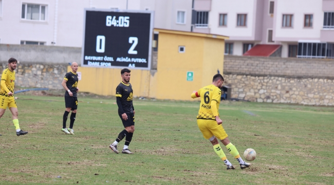 Aliağaspor FK, 3 Puanı 3 Golle Aldı