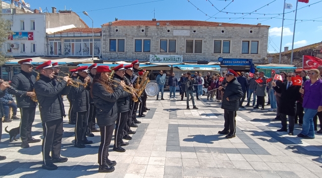 Atatürk'ün Foça'ya Gelişinin 91.Yılı Tören Ve Etkinliklerle Kutlandı
