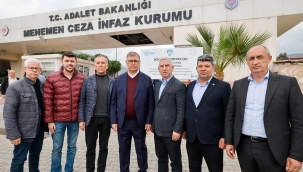 Başkan Tugay, ilçe belediye başkanlarıyla tutuklu 17 genci ziyaret etti 