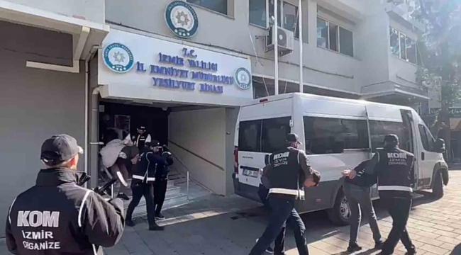 Buca'da suç örgütüne operasyon: 12 gözaltı