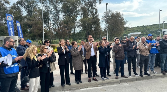 İYİ Parti'den Tüpraş İşçilerine Destek Ziyareti