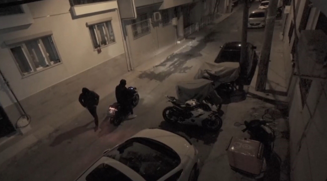 Motosikletin hız göstergesini çaldılar