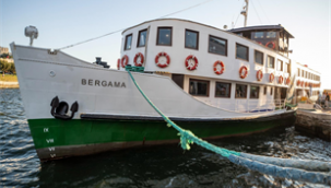 Tarihi Bergama Vapuru ile Körfez'de unutulmaz anlar