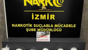 Torbalı'da polisin durdurduğu araçtan metamfetamin çıktı