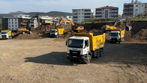 ABS Hafriyat, Aliağa Adliye Sarayı İnşaatına Güçlü Başlangıç Yaptı