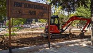 Fırat Çakıroğlu Parkı'nda büyük dönüşüm