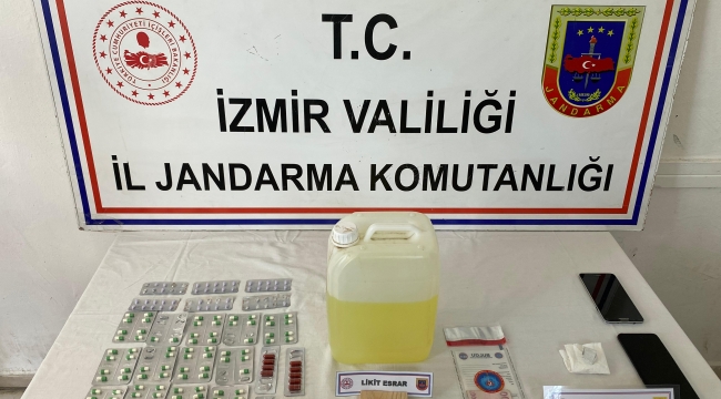 İzmir'de Jandarmadan Uyuşturucu ve Silah Operasyonu: 7 Tutuklama