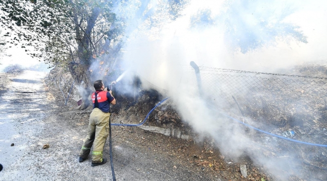 İzmir'de yaz sezonu öncesi yangın alarmı