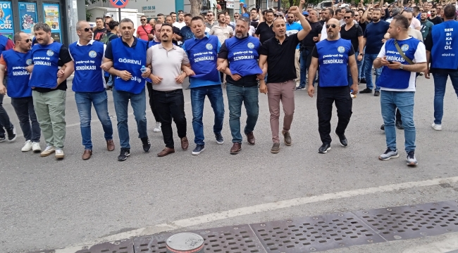 TÜPRAŞ 'TA Toplu Sözleşme Krizi: Aliağa İşçisi Sokağa Döküldü