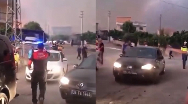 Aliağa'daki yangın Foça'ya doğru genişledi, bazı evler tahliye edildi