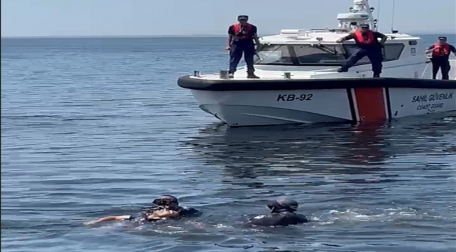 Denize düşen genç hastanede yaşam mücadelesi veriyor