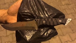 KADES ihbarına gelen polisi bıçakladı