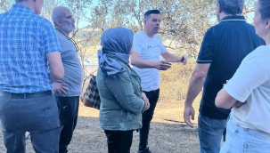 MHP Aliağa İlçe Teşkilatından Bozköy'e Geçmiş Olsun Ziyareti