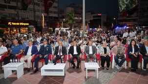 Aliağa'da 15 Temmuz Demokrasi ve Milli Birlik Günü Anması Yapıldı