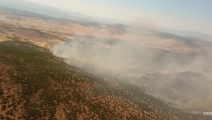 Aliağa Şakrandaki yangın söndürüldü