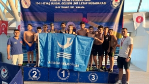 Aliağalı Sporculardan Yüzmede Büyük Başarı