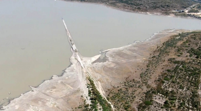Barajlardaki düşüş Çeşme'yi vurdu