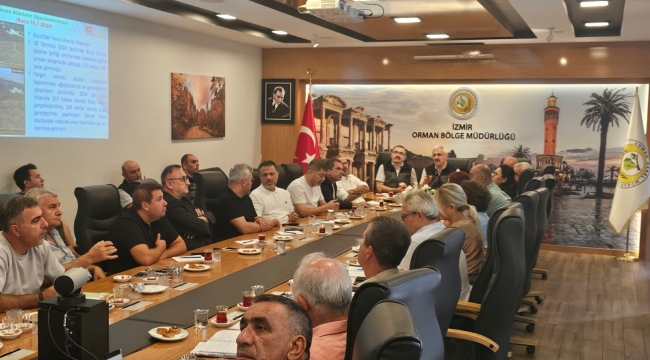 AK Parti'nin davetiyle CHP ve AK Partili Meclis Üyeleri yangın sunumunda buluştu