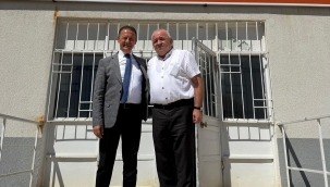 Başkan Serdar Berk'ten Mesleki Eğitim Merkezine Ziyaret