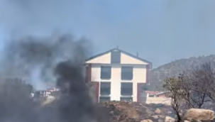 Dikili Çandarlı'da Yangın Korkuttu: Site Sakinleri İlk Müdahaleyi Yaptı