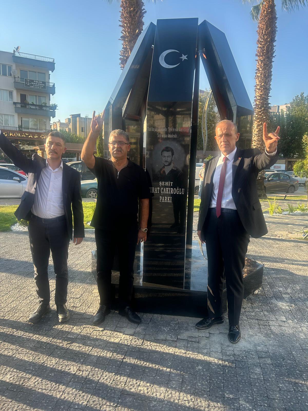 Efsane Ülkücü Abidin Bilgin'den Aliağa Ziyareti