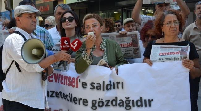 Evrensel İçin Dayanışma Özgür Basın Susmadı, Susmayacak