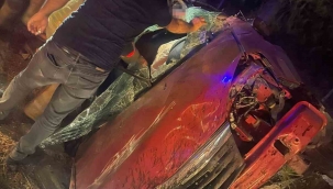 İzmir'de feci kaza: 4 ağır yaralı