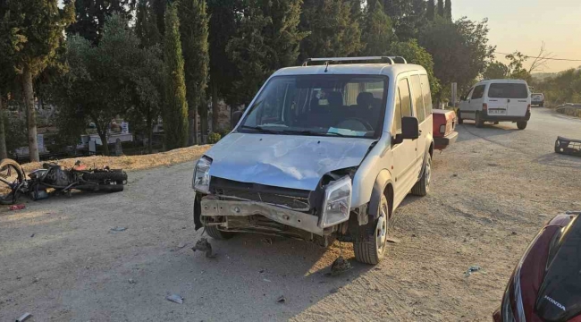 İzmir'de otomobil ile motosiklet çarpıştı: 1 ölü