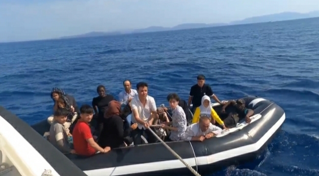 Karaburun açıklarında denize düşen 4 göçmen boğuldu