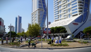 Kavşaklara estetik ve sürdürülebilir dokunuş