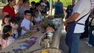 Miniklere doğadan sofraya tarım eğitimi