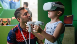 Alevler sanal, heyecan gerçek