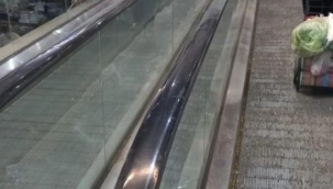 Aliağa Belediyesi'nde yürüyen merdiven tartışması