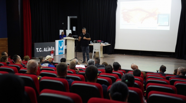 Aliağa'da Vatandaşlara Afet Farkındalık ve İlk Yardım Eğitimi