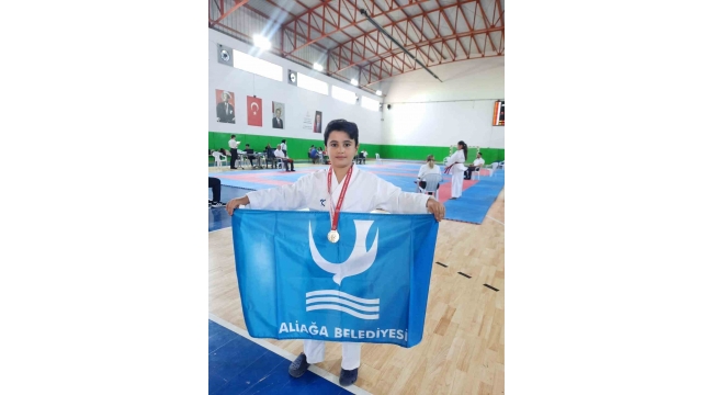Aliağalı karatecilerden 10 madalya birden