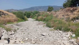 Bakırçay Ovası'nı kuraklık vurdu