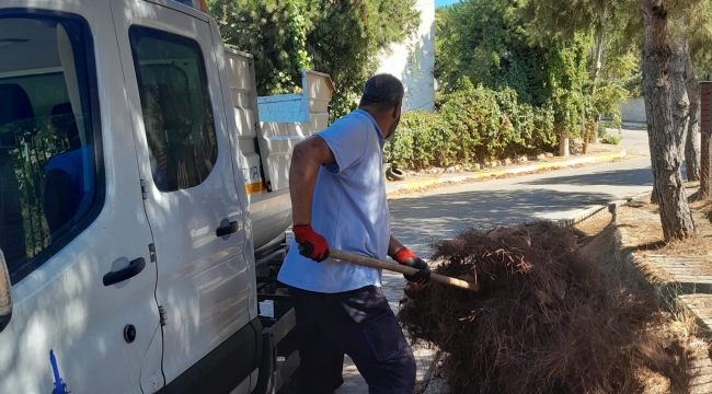 Büyükşehir'den Horozgediği'nde Kapsamlı Temizlik Çalışması