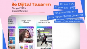 Dijital Gençlik Merkezi'nde "Canva" eğitimi başlıyor