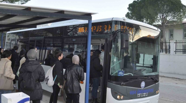 Ege Üniversitesi, kampüs içi ulaşımda öğrencilerine konforlu çözümler sunuyor
