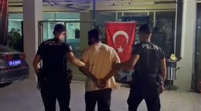 İzmir'de 18 yıl 9 ay hapis cezasıyla aranan firari yakalandı