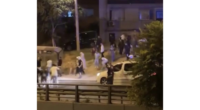 İzmir'de düğün sonrası meydan muharebesi gibi kavga