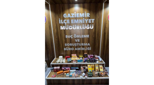 İzmir'de kaçakçılık operasyonu