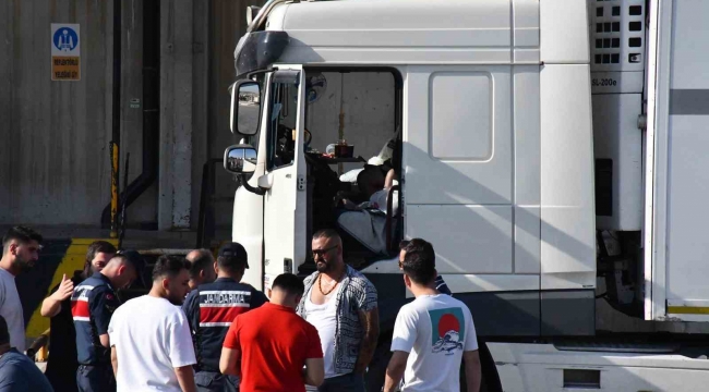 İzmir'de tır sürücüsü araç içerisinde ölü bulundu